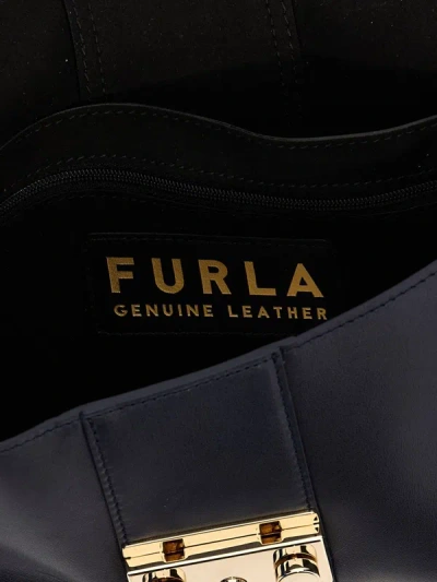 Shop Furla 'metropolis S Remix' Shoulder Bag In Blue