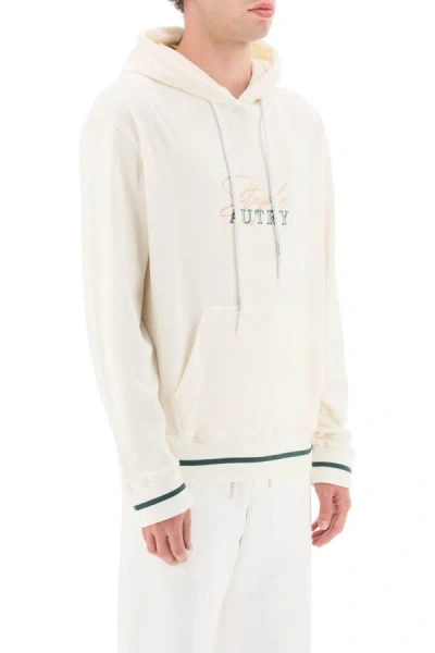 Shop Autry Jeff Staple Hoodie In White