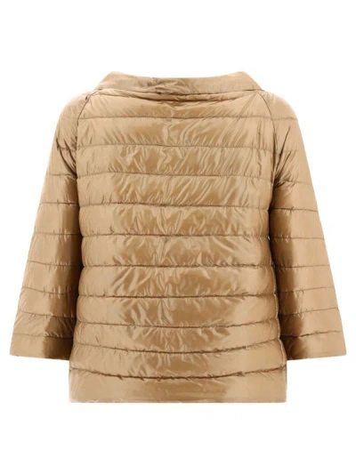 Herno Quilted Reversible Down Jacket In Blue