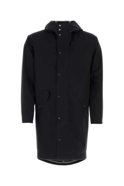 Shop Herno Coats Black