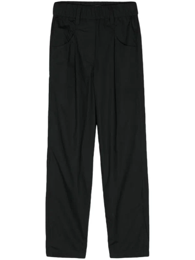 Shop Brunello Cucinelli Cotton Baggy Trouser In Black