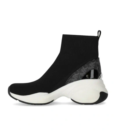 Shop Michael Kors Zuma Black Hi-top Sneaker