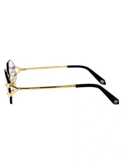 Shop Roberto Cavalli Sunglasses In 400f Gold
