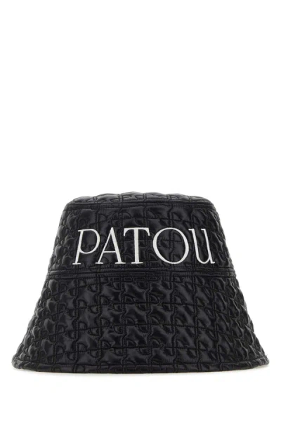 Shop Patou Caps In Black