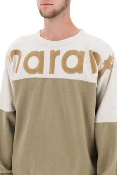 Shop Isabel Marant Marant 'howley' Crewneck Sweatshirt In Multicolor