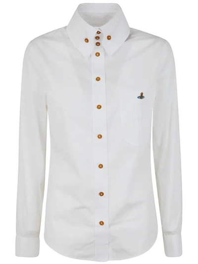 Shop Vivienne Westwood Classic Krall Shirt Clothing In White