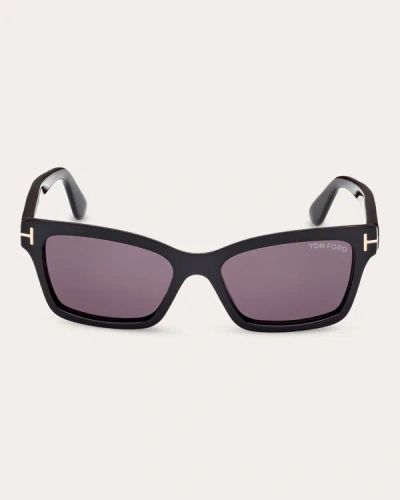 Shop Tom Ford Women's Mikel Square Sunglasses In Black