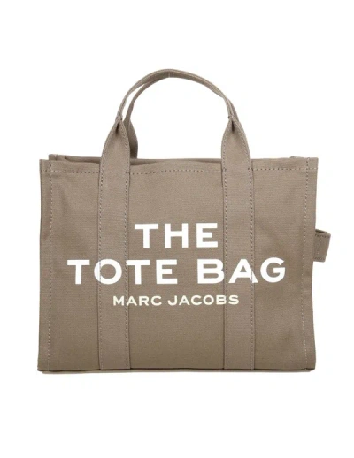 Shop Marc Jacobs Canvas Handbag In Green
