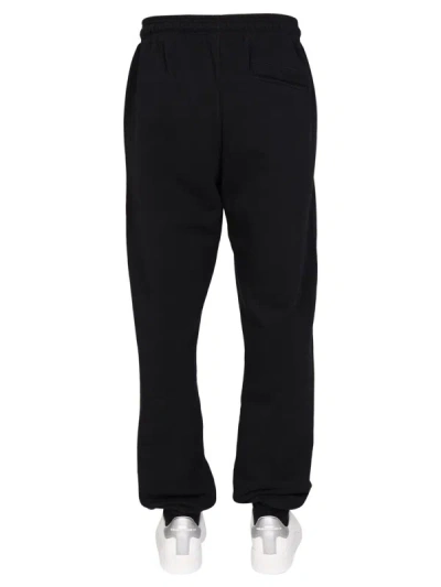 Shop Marcelo Burlon County Of Milan Sweatpants In Black