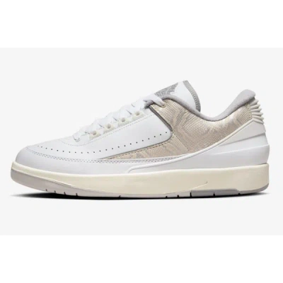 Shop Nike Air Jordan 2 Retro Low White/cement Grey-sanddrift Dv9956-100 Men's