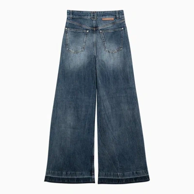 Shop Stella Mccartney Wide-leg Denim Jeans In Blue