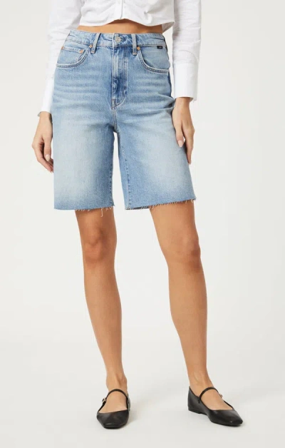 Mavi Selina Shorts In Light  Recycled Blue In Light Blue