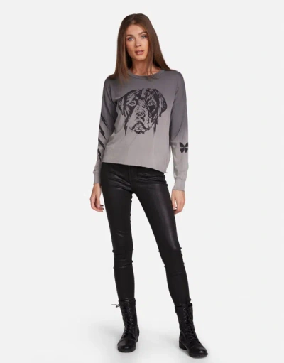Lauren Moshi Luella Lightning Rottweiler In Lt. Onyx Ombre
