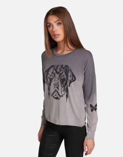 Lauren Moshi Luella Lightning Rottweiler In Lt. Onyx Ombre