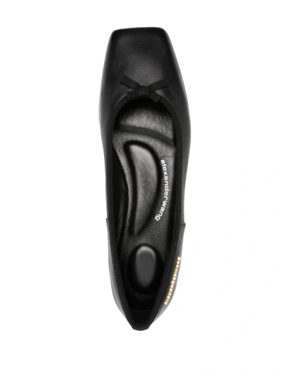 Shop Alexander Wang Women Billie Flat In 001 Black