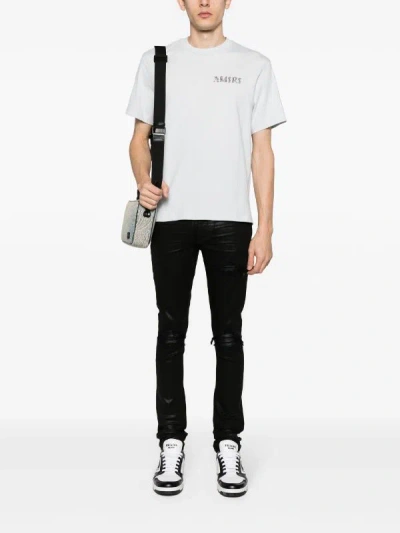 Shop Amiri Men Wax Mx1 Jean In Black