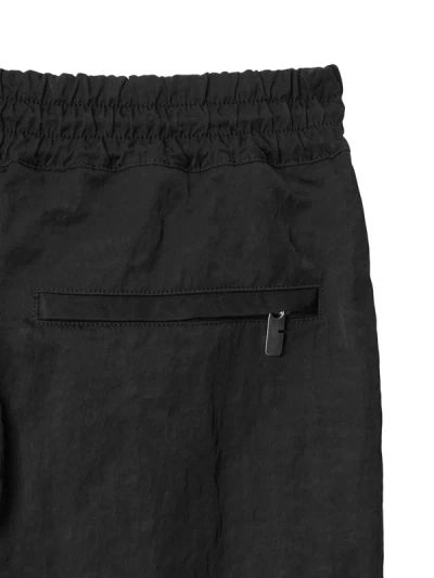 Shop Burberry Men Drawstring Trousers In Black