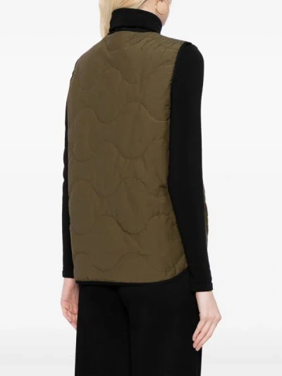 Shop Canada Goose Women Black Label Annex Liner Vest In 49 Bd/military Green Green