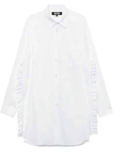 Shop Comme Des Garcons Black Women Long-sleeve Shirt In White