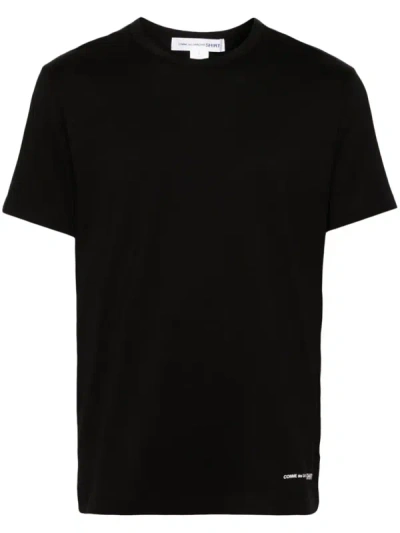 Shop Comme Des Garçons Shirt Comme Des Garcons Shirt Men Basic Tee In Black