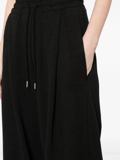Shop Dries Van Noten Women Loose Sweatpants In 900 Black