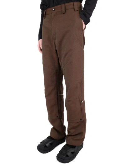 Shop Kiko Kostadinov Men Tonino Utility Trouser In Brown Sparrow