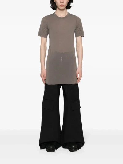 Shop Rick Owens Men Basic Ss T-shirt In 34 Dust