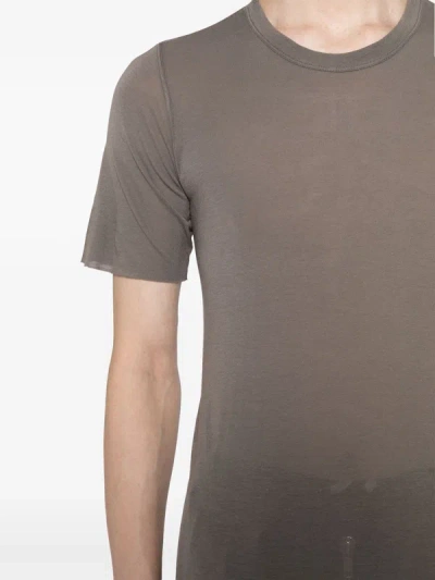Shop Rick Owens Men Basic Ss T-shirt In 34 Dust