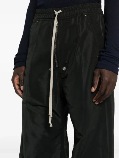 Shop Rick Owens Men Wide Bela Pants In 09 Black