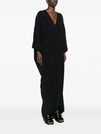 Shop Rick Owens Women Tommykite Gown Dress In 09 Black