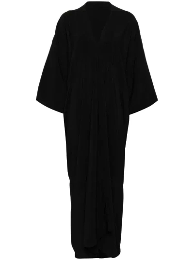 Shop Rick Owens Women Tommykite Gown Dress In 09 Black