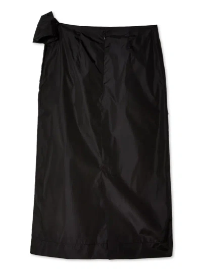 Shop Simone Rocha Women W/ Pressed Rose Pencil Skirt In Black