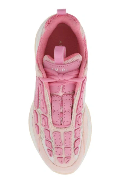 Shop Amiri Bone Sneakers In Pink