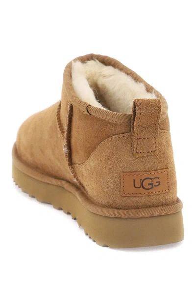 Shop Ugg 'classic Ultra Mini' Ankle Boots In Multicolor