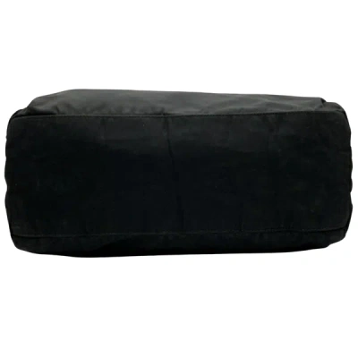Shop Prada Tessuto Black Synthetic Tote Bag ()