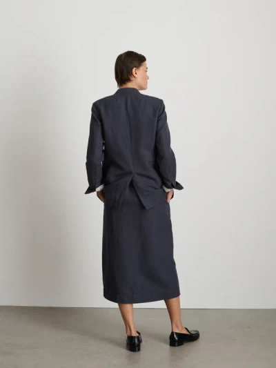 Alex Mill Janine Blazer In Twill In Washed Black