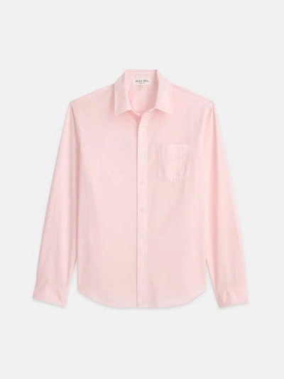 Shop Alex Mill Mill Shirt In Cotton Twill In Pink