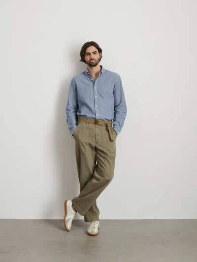Alex Mill Mill Shirt In Chambray In Blue Chambray