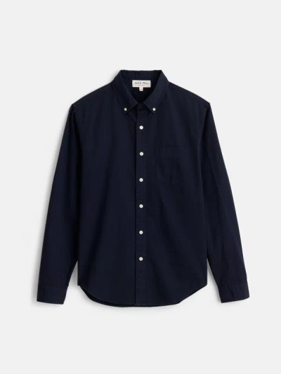 Shop Alex Mill Mill Shirt In Cotton Twill In Dark Navy