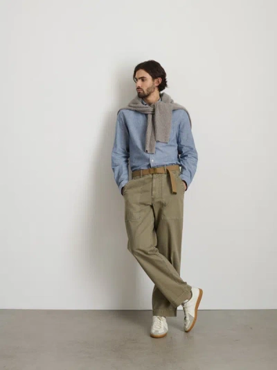 Alex Mill Mill Shirt In Chambray In Blue Chambray