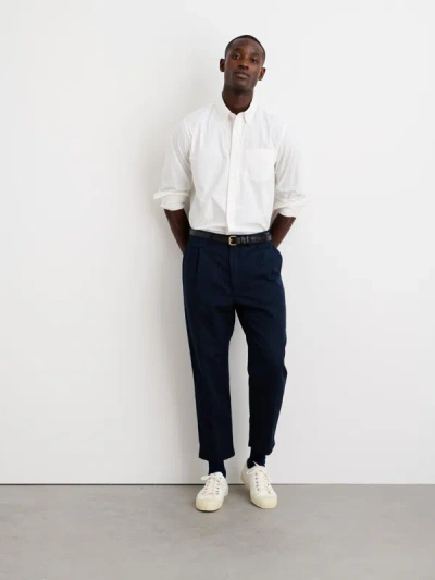 Shop Alex Mill Mill Shirt In Cotton Twill In White