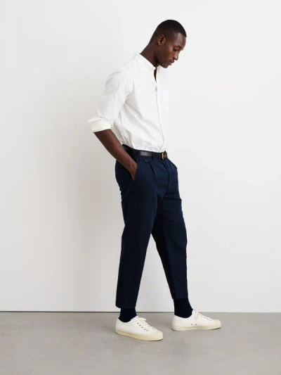 Shop Alex Mill Mill Shirt In Cotton Twill In White
