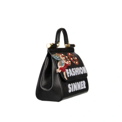 Shop Dolce & Gabbana F Ion Sinner Angel Sicily Bag