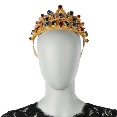 Shop Dolce & Gabbana Metal Crown