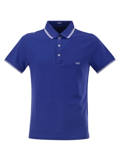 Fay Embroidered-logo Polo Shirt