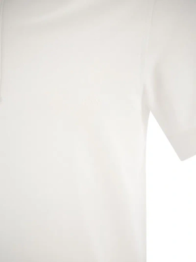 Fay Bicolor Db Collar Polo