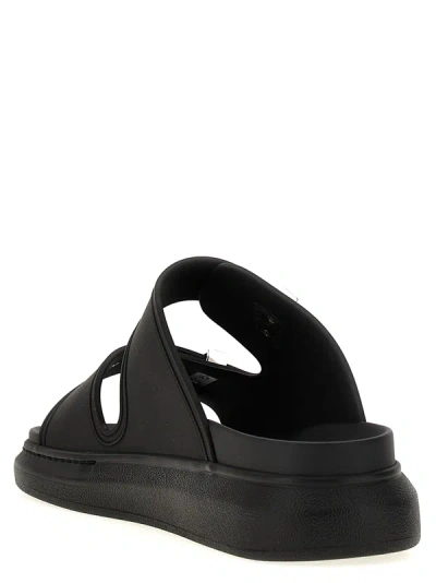 Shop Alexander Mcqueen Hybrid Sandals Black