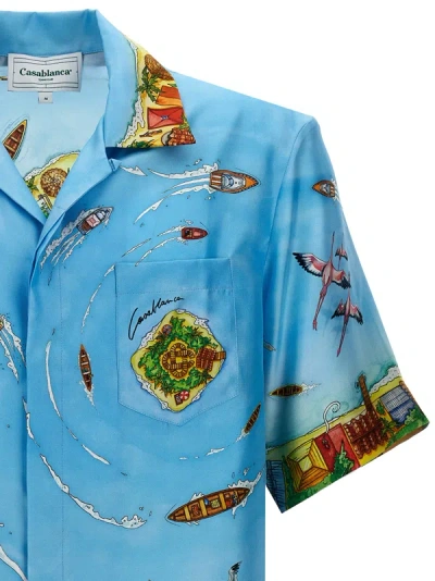 Shop Casablanca Maison Sur Piloti Shirt, Blouse Multicolor