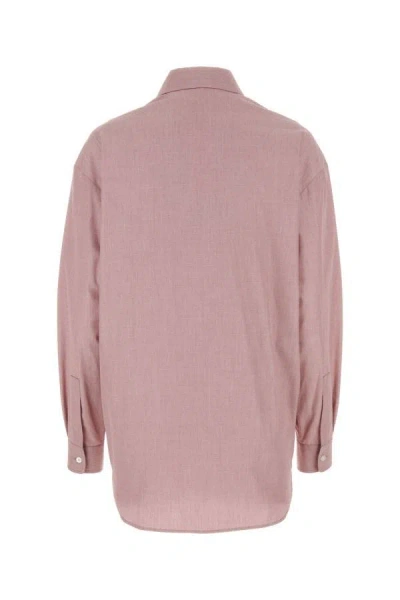 Shop The Row Woman Pink Popeline Attica Oversize Shirt
