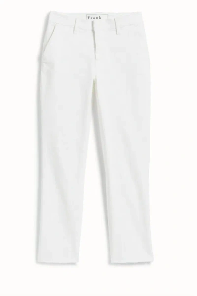 Shop Frank & Eileen Women's Wicklow Denim Pant In White